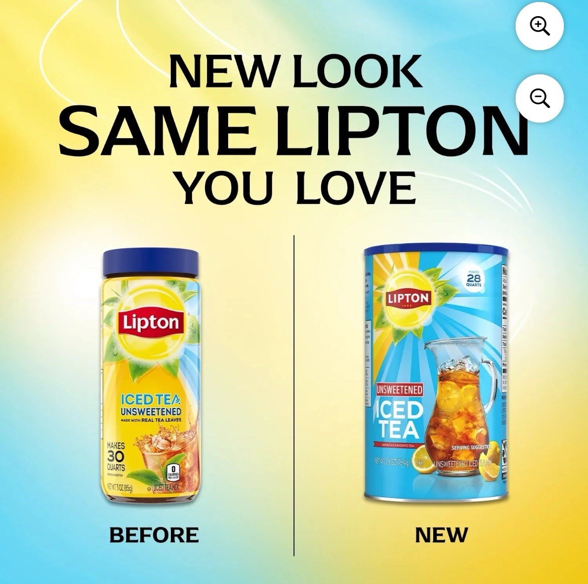 Lipton Southern Sweet Powdered Tea Mix, 28 Quarts