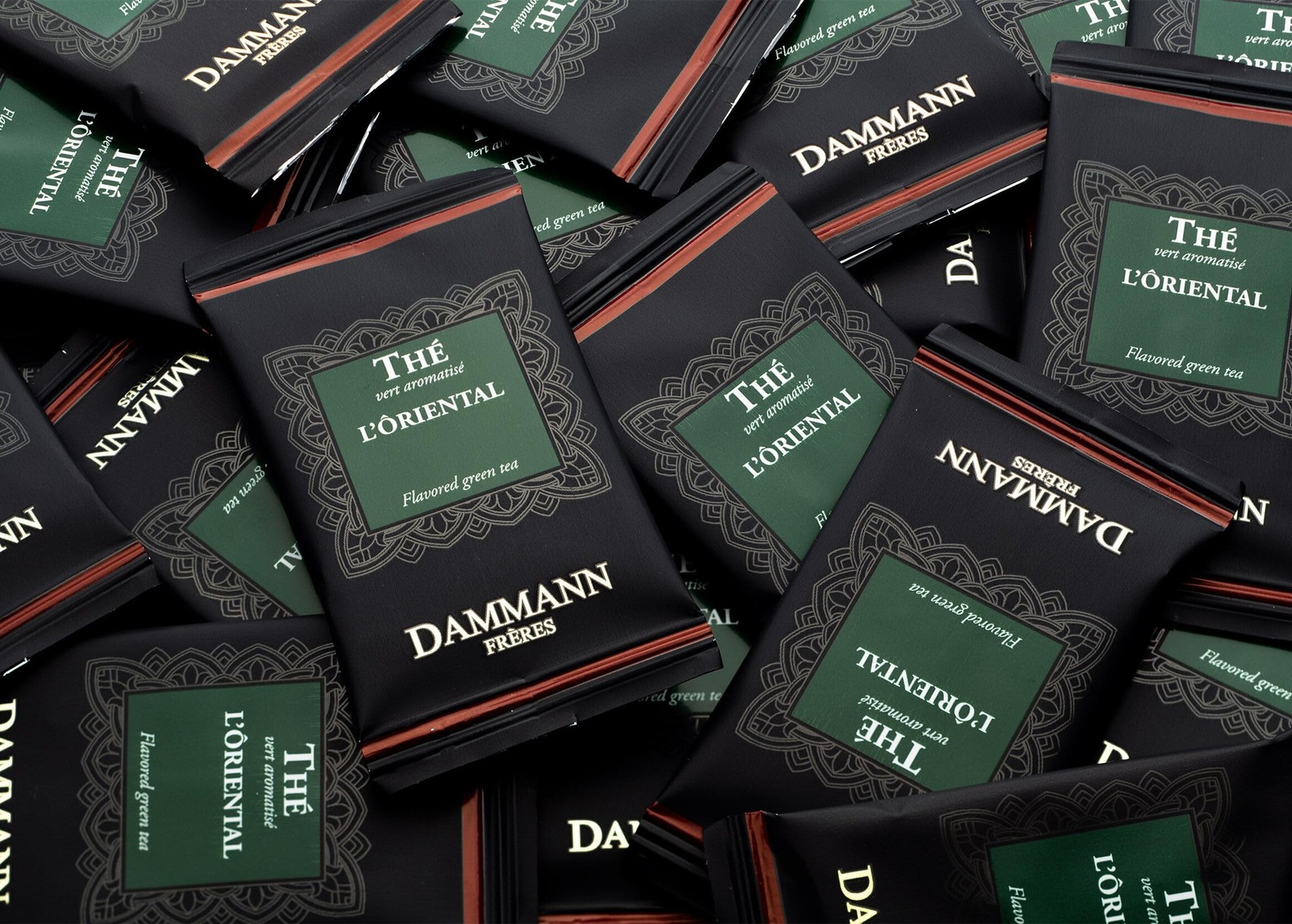 Dammann Freres Sachets, L’Ôriental Tea Bags, Premium Gourmet French Green Tea…