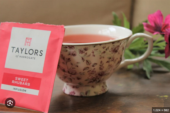 BUNDLE! (120) Taylors of Harrogate Sweet Rhubarb Infusion Herbal Tea Bags