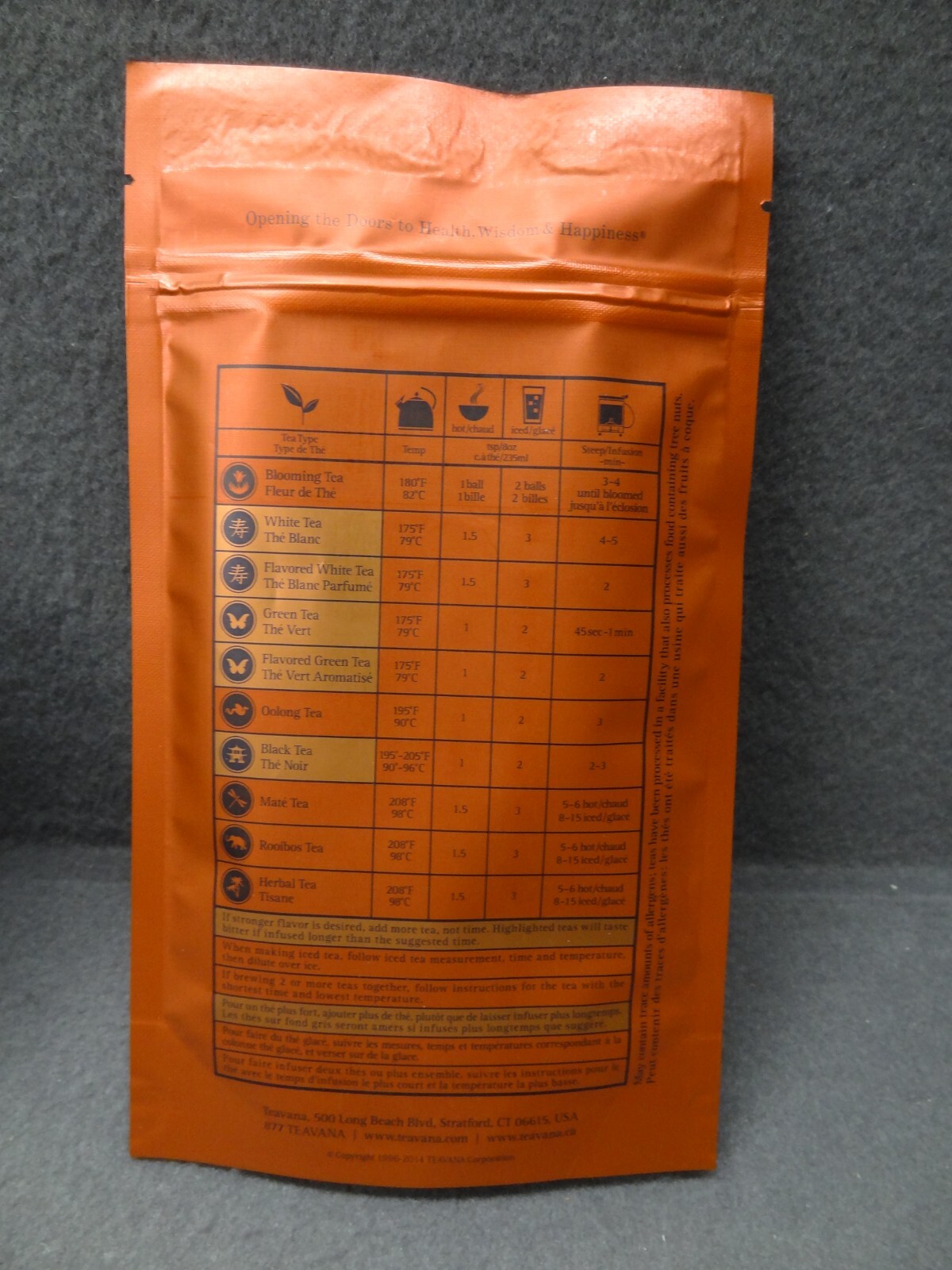 NEW Teavana Chocolate Chai Black Tea 2oz 56g w/ Tin Canister 2014 Gift Sample
