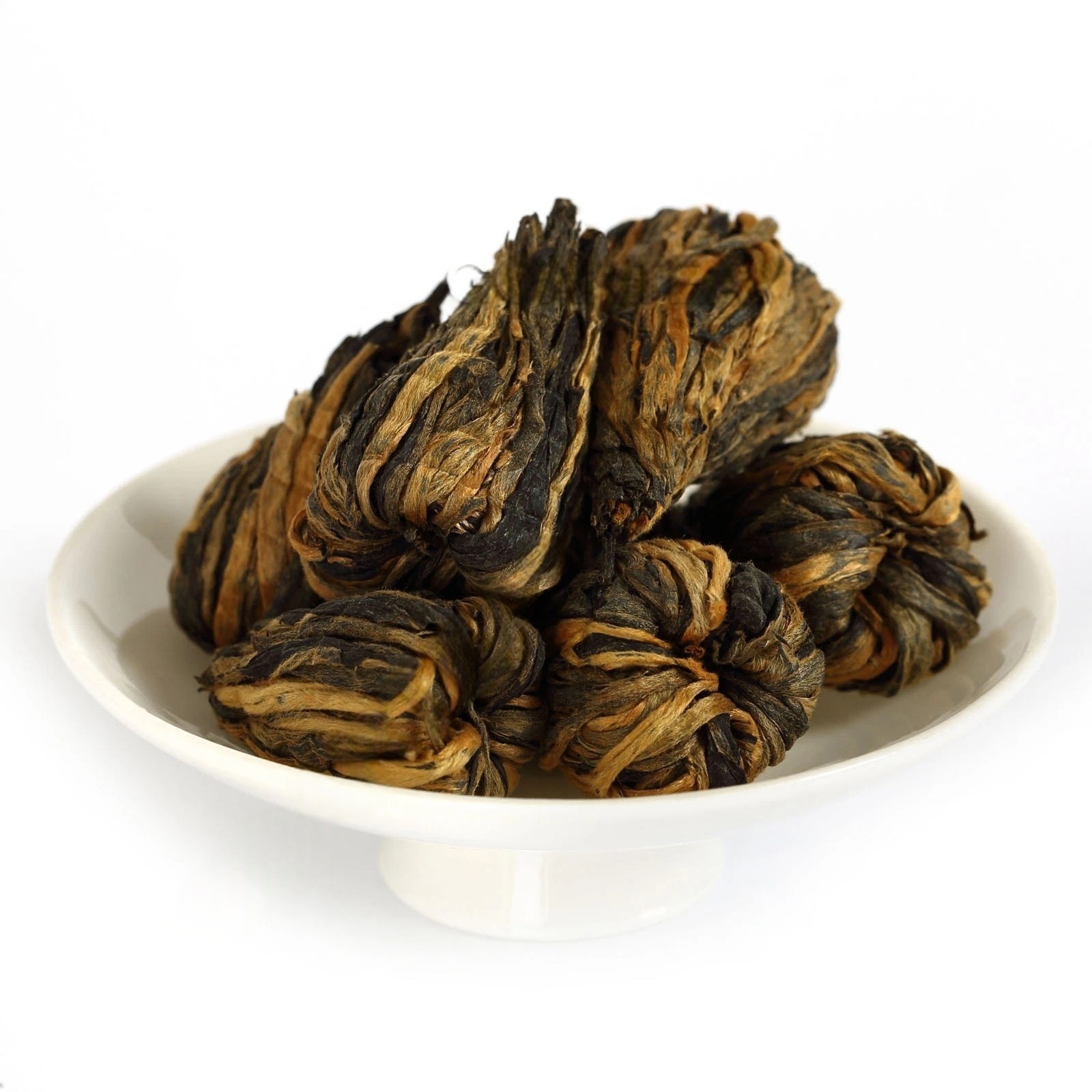 250g Nonpareil Supreme Yunnan Black Tea Fengqing Pagoda Dian Hong Golden Buds