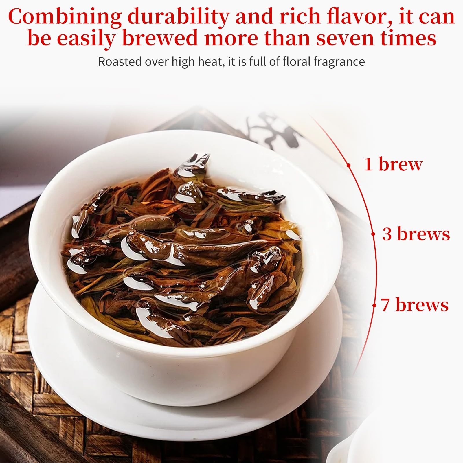 XIXICHA Dahongpao Oolong Tea Rock Tea 80g/2.82oz 8g*10bags Chinese Loose leaf…