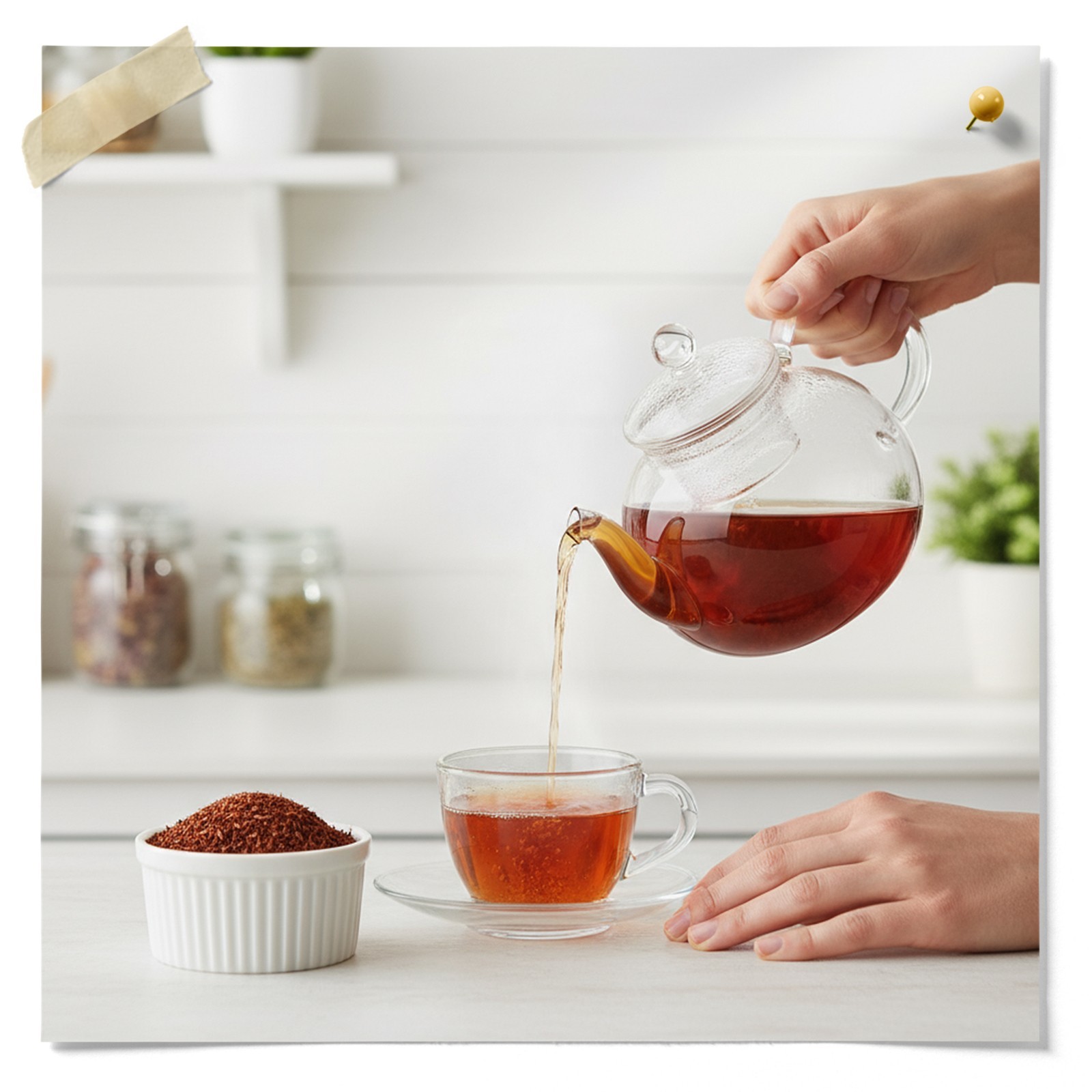Organic Loose Leaf Rooibos Tea – Perfect for Kombucha Brewing