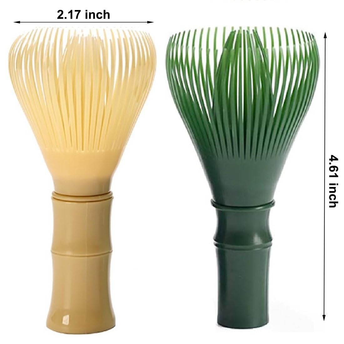 Matcha Whisk, PP Resin Stirrer, Traditional ONE SIZE, Green