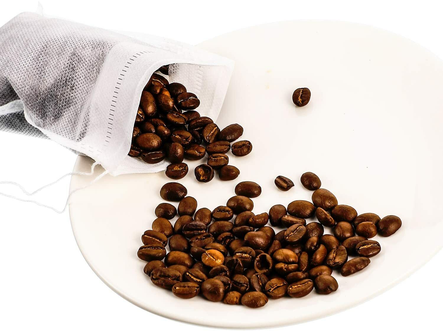USA Empty Teabags String Heat Seal Filter Loose Spice Herb Powder Bags Wholesale