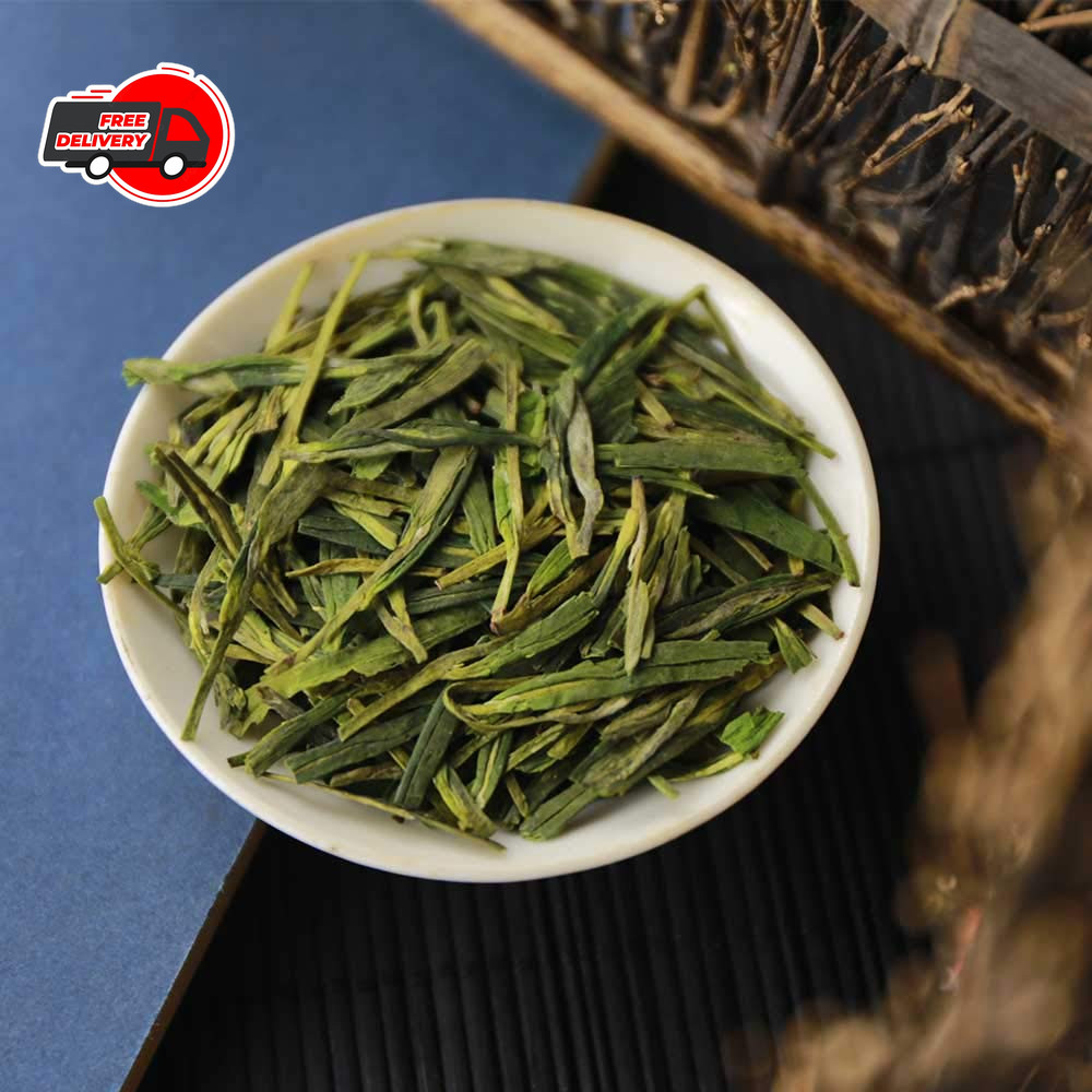 Fullchea – Longjing Tea – Dragonwell Tea – Chinese Green Tea Loose Lea