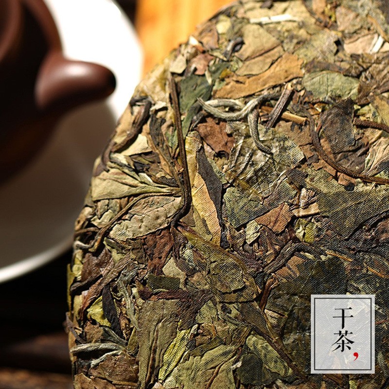 330g White Tea Fujian High Mountain Old Tree Clear Dew White Peony Tea Cake