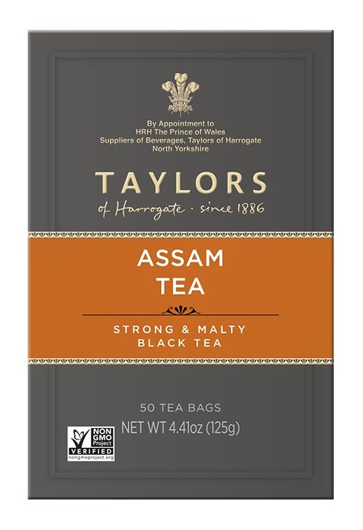 Taylors Of Harrogate Pure Assam Tea Bags Pack Of 300 Rich Malty Flavor