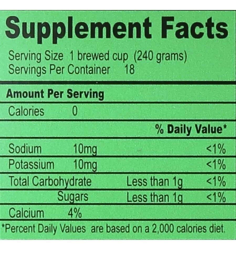 China Slim Tea Super Strength Herbal Tea Delight 18 Tea Bags Total-FREE SHIP