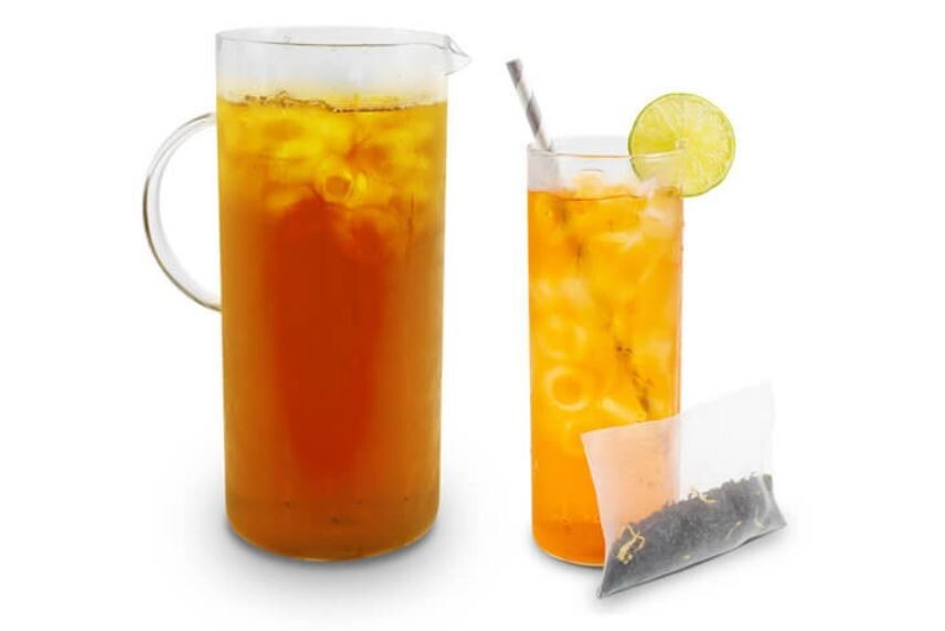 Coconut black iced tea 12 count bag makes 32 ounces each