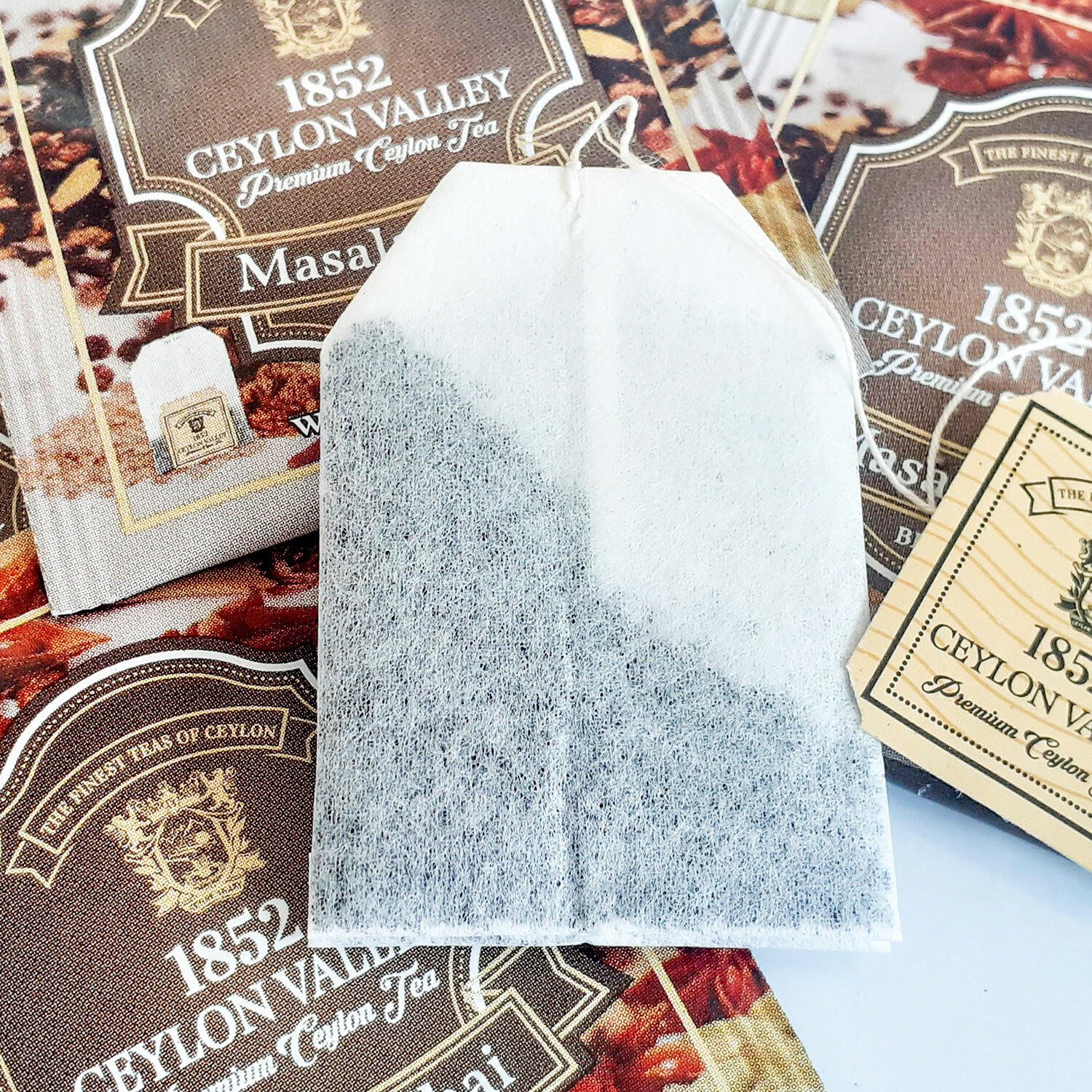 FRESH STOCK Ceylon Masala Chai DC – Earl Grey Black Tea Blend 300 Sachets No Box