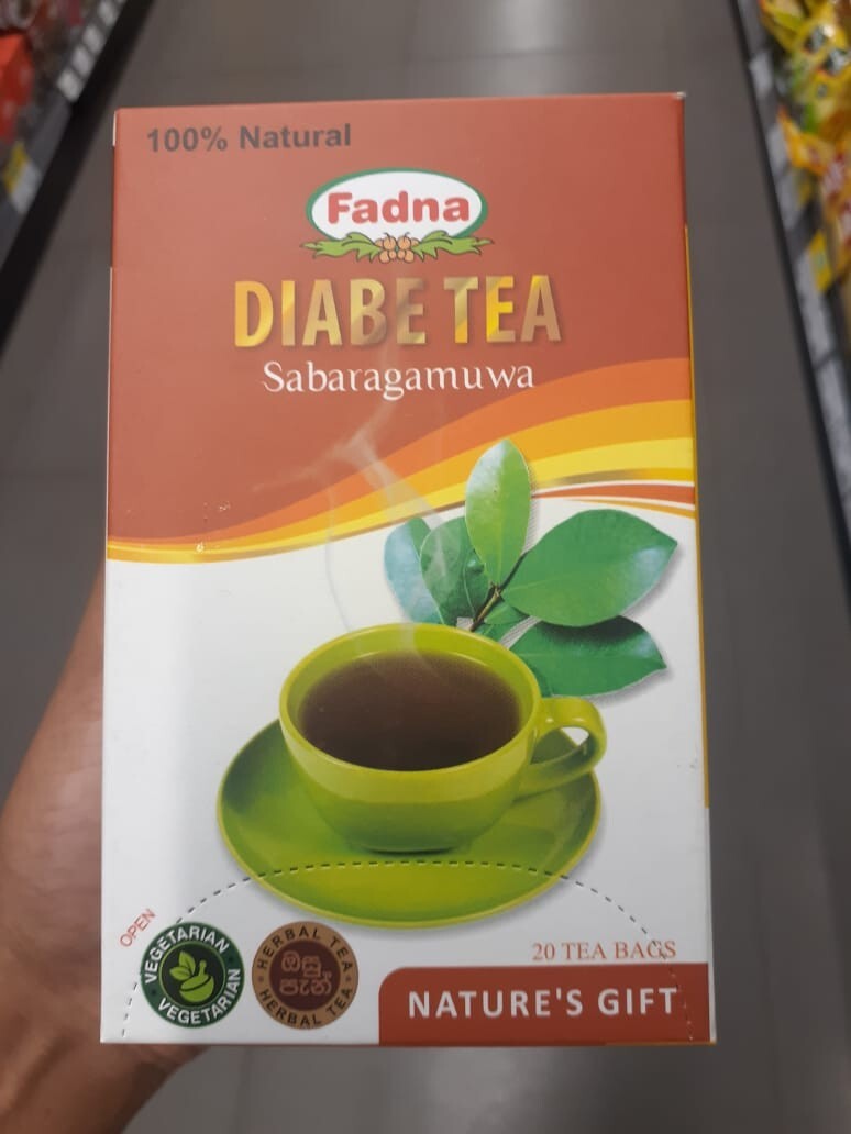 Diabetic Tea Blend Naturally Lower Control Blood Sugar Cholestorol 20 tea bags