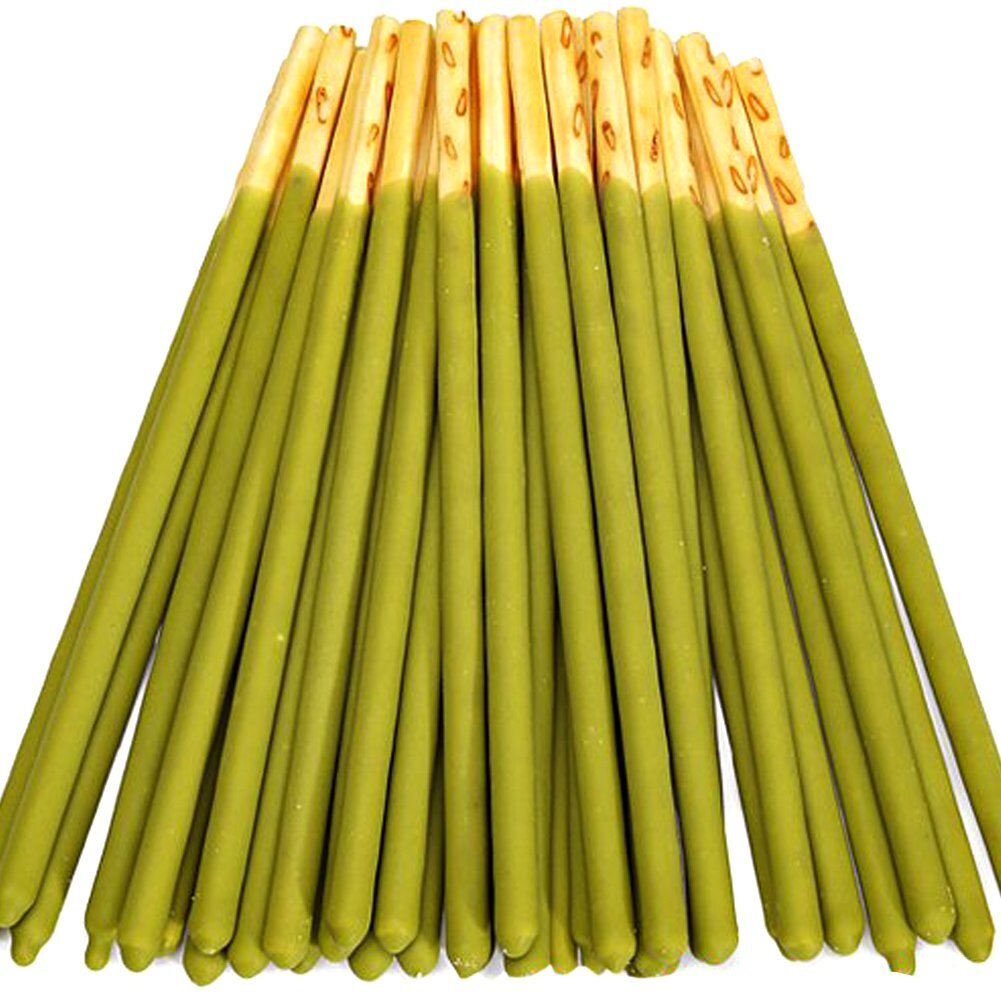 [ 5 Packs ] Glico Pocky Matcha Green Tea 70g x 5 Biscuit Stick
