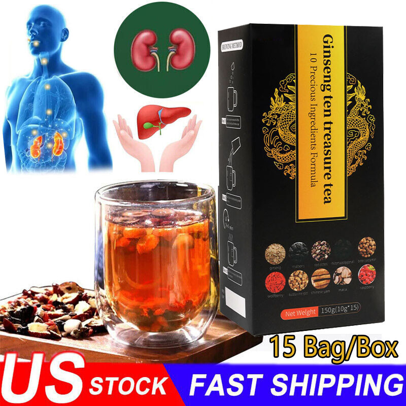 Ginseng six treasure tea , Kidney tea ,liver tea , red date tea , kidney health
