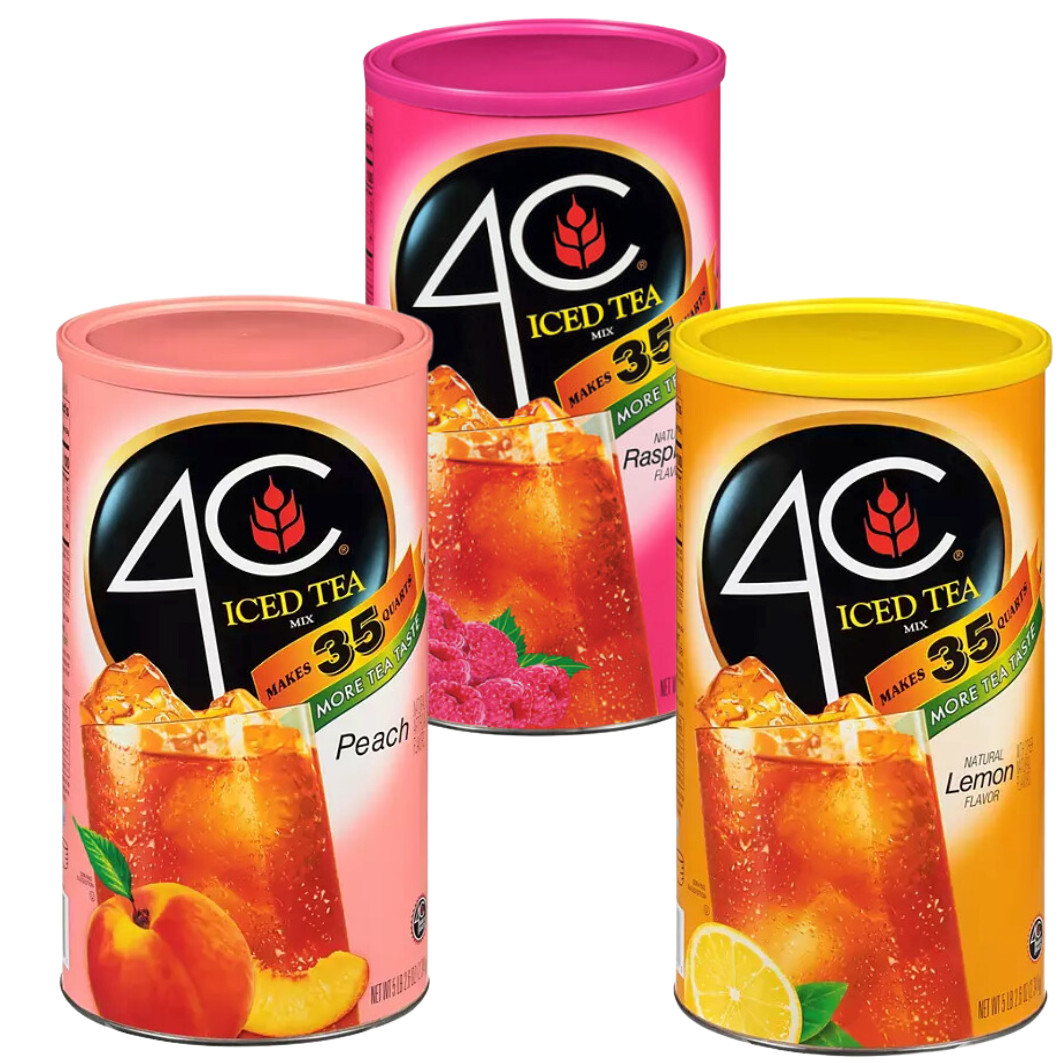 4C 35 QT Peach Iced Tea Mix (82.6 oz.)