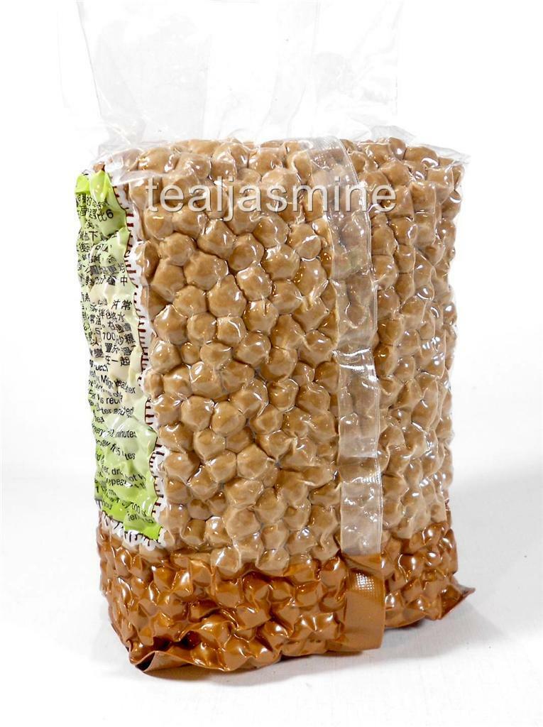 Bolle Premium Black Boba Tapioca Pearls Boba Bubble Tea 2.2 Lbs.