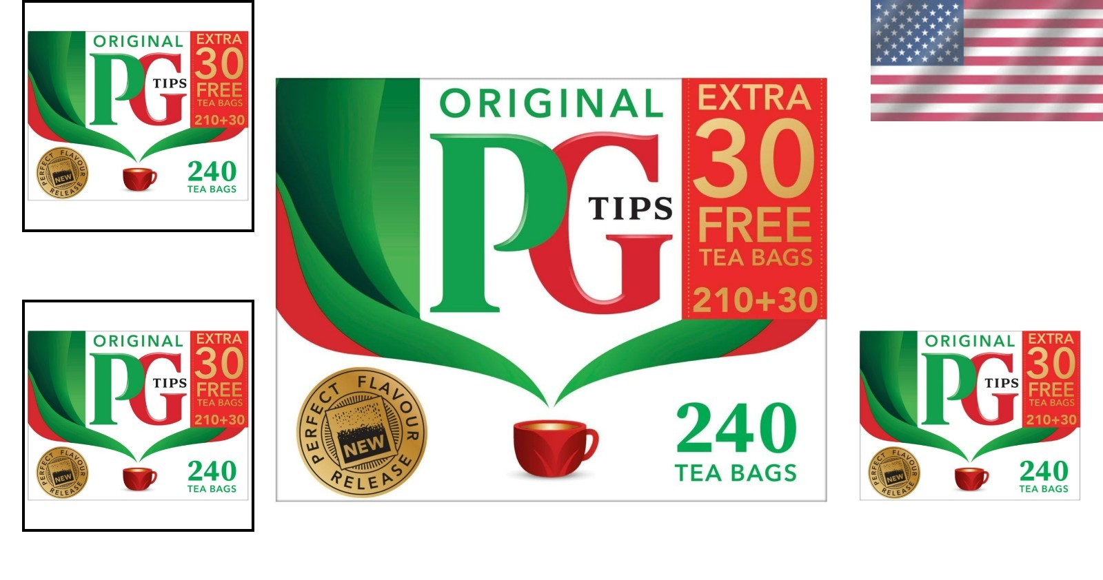 Individually Wrapped Black Tea Bags – British Tradition in Each 240 Count Box