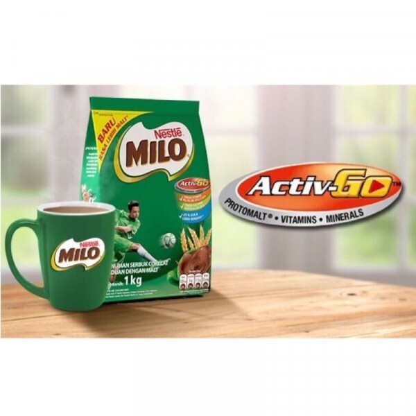 NESTLE MILO Nutritious Chocolate Malt Drink ( 2 packs X 1KG ) + FAST SHIPPING