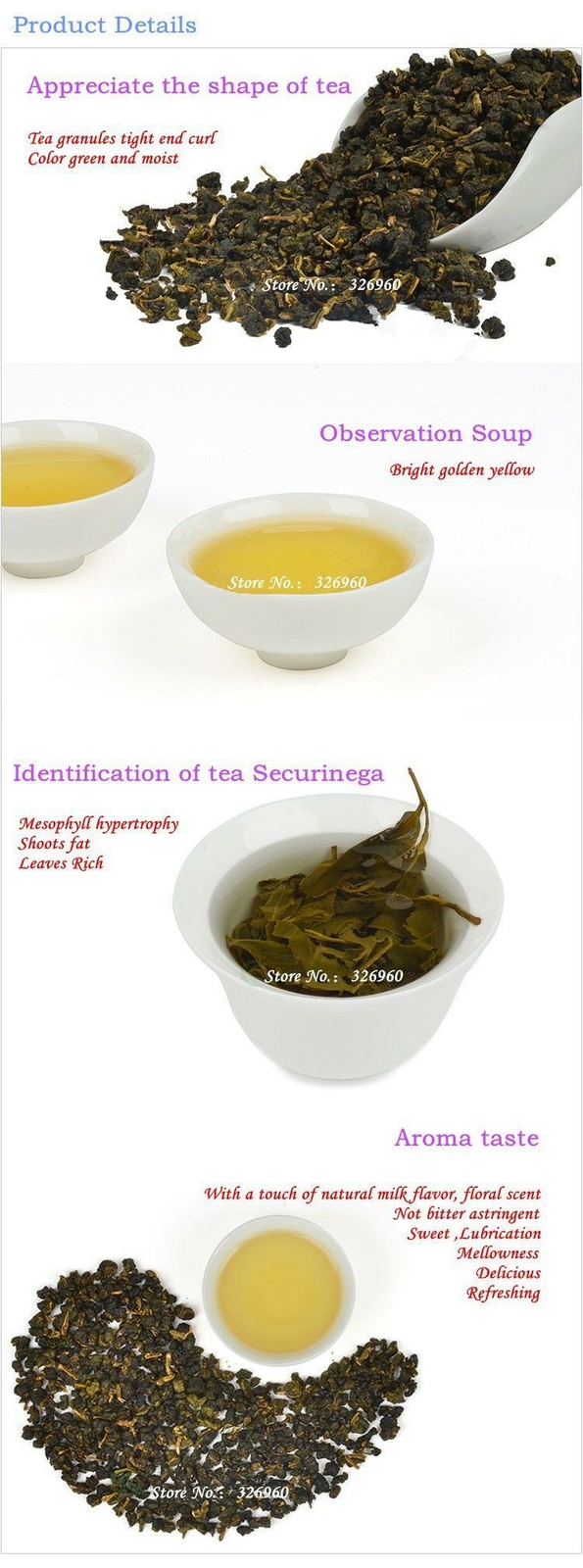 Milk Oolong Tea Tie Guan Yin Premium Fragrant Green Tea 250g