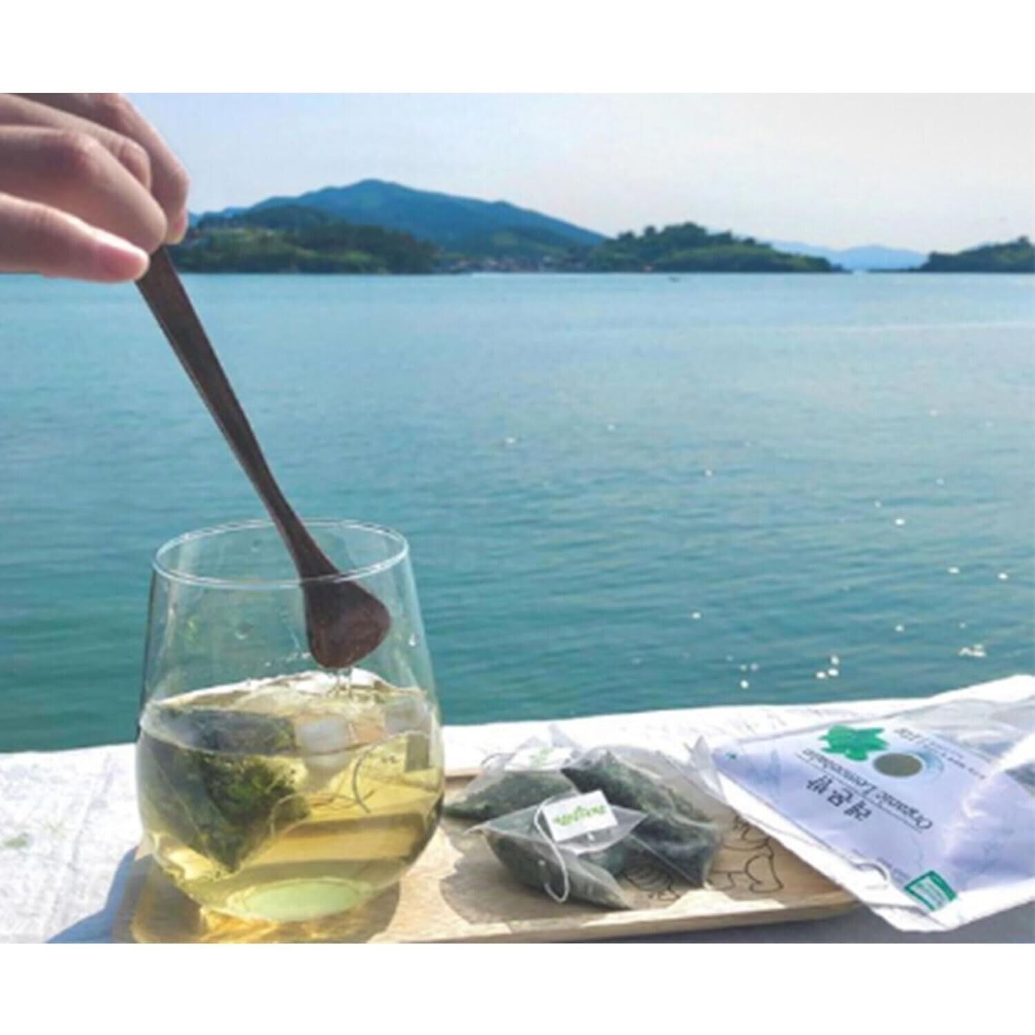 [GAGOPA] 100% Pure Organic Earl Grey Herbal Tea 1g x 10Teabags (5-Pack, 50ea)