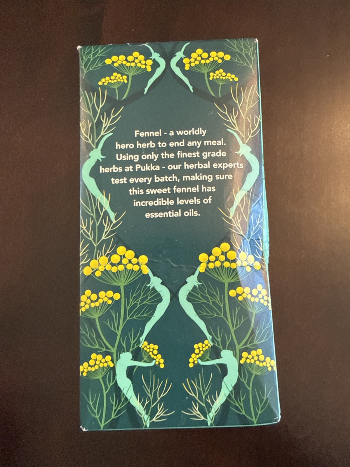 Pukka Three Fennel Delicate Finale Organic 20 Herbal Tea Sachets Expires 4/28