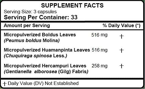 Hanan Higasan Liver Cleanser Blend | 100 Capsules | Naturally Aids in Supporting