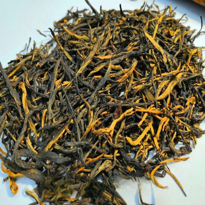12 types Dian Hong black tea,Yunnan Golden Needle Golden Snail Dian Hong Jin Luo