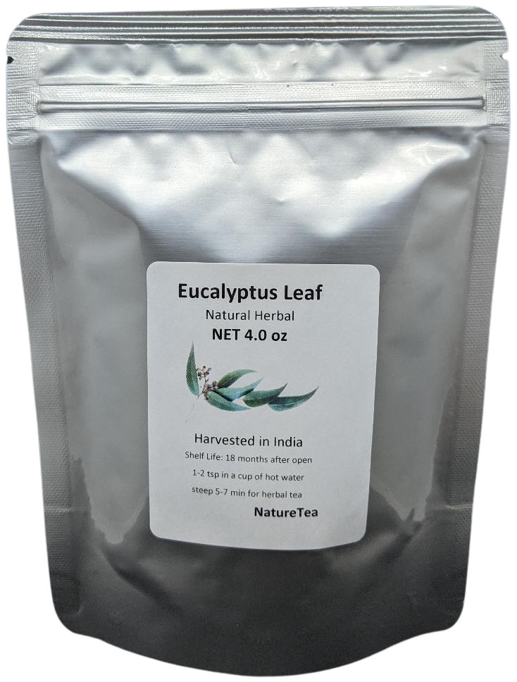 Eucalyptus Leaf – Loose Leaf Cut/Sifted by Nature Tea , Wild Crafted