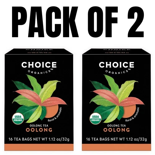Organic Oolong Tea Bags – Fair Trade, – 96 Count (6 Pack) – Pack of 2