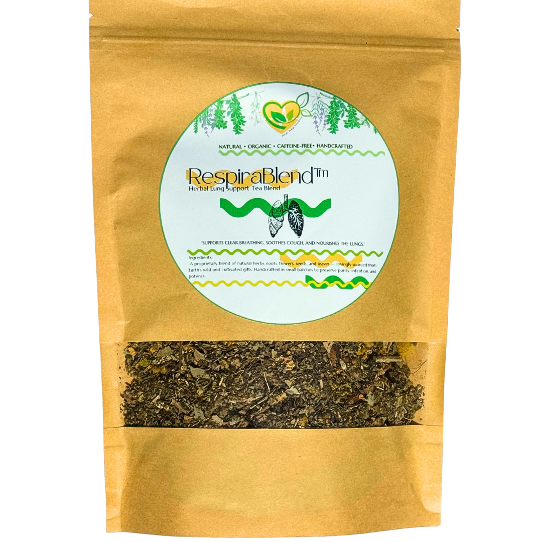 Herbal Lung Loose Tea – Mucus Cleanse Respiratory & Breathing Support 1/3.5 oz