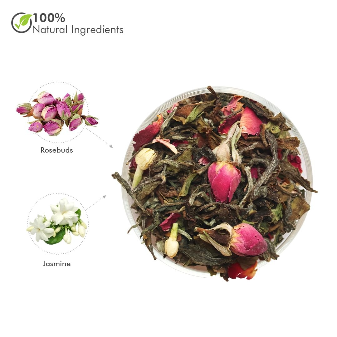 CelesTe Her Majesty – Jasmine Tea Loose Leaf – Premium Blend with Jasmine…