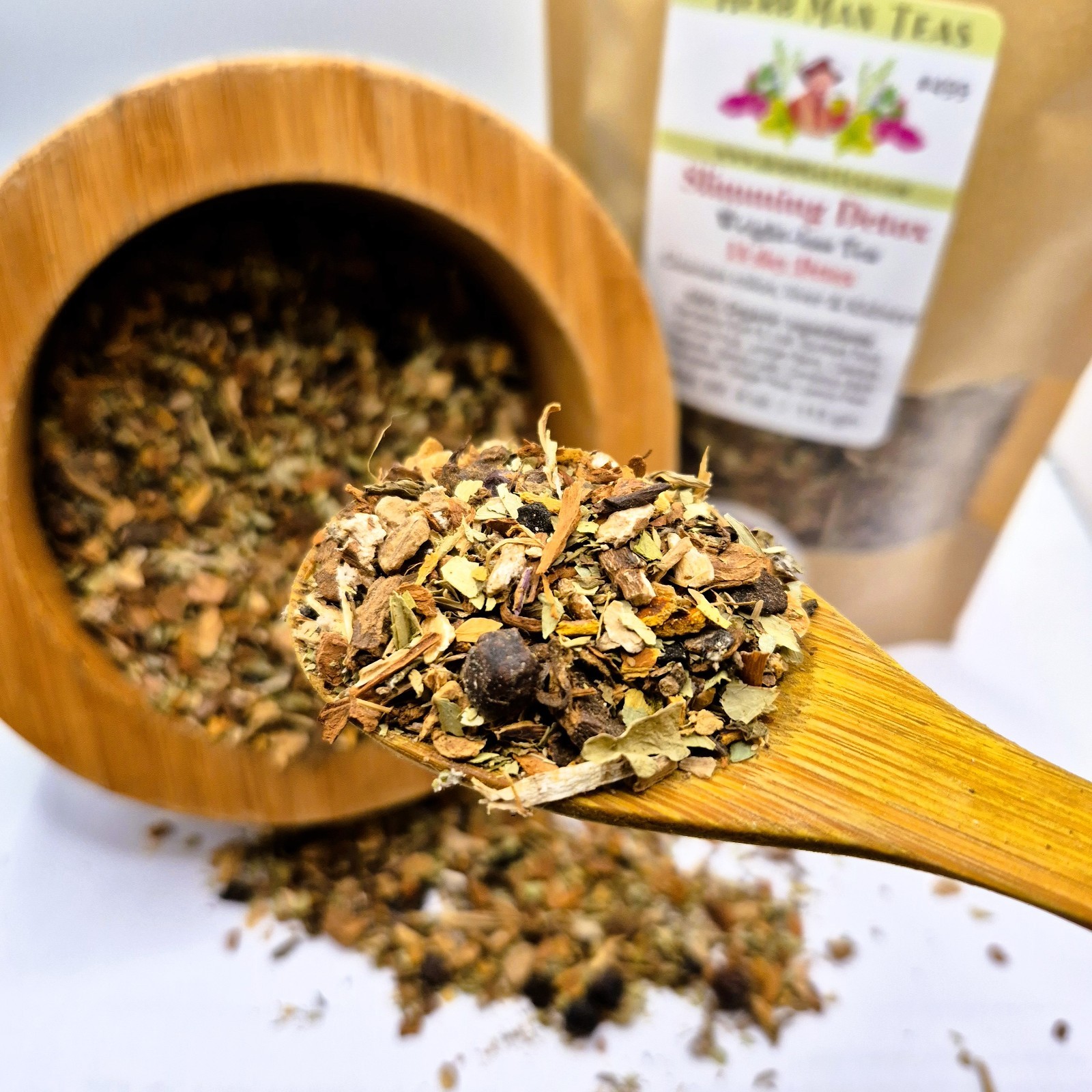 SLIMMING DETOX TEA – Cleanses liver, reduces swelling & controls appetite 4oz