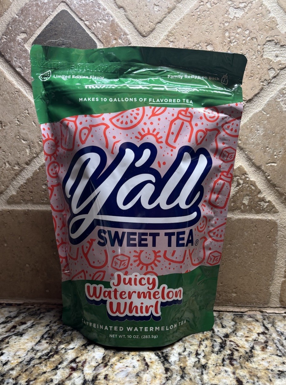 Ya’ll Sweet Tea Limited Edition- Juicy Watermelon Whirl Flavored Iced Tea Bags