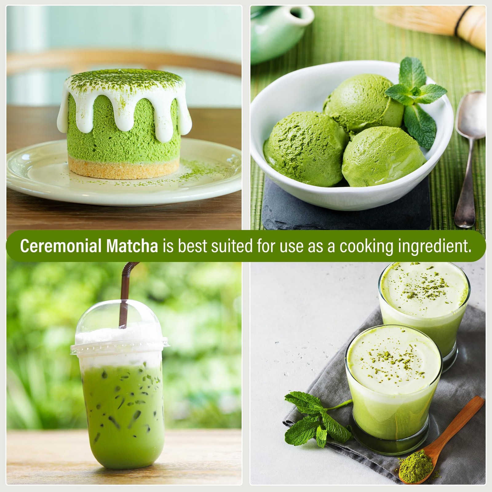 Ceremonial Matcha Green Tea Powder 28g Japanese Origin 100% for Latte Smoothi…