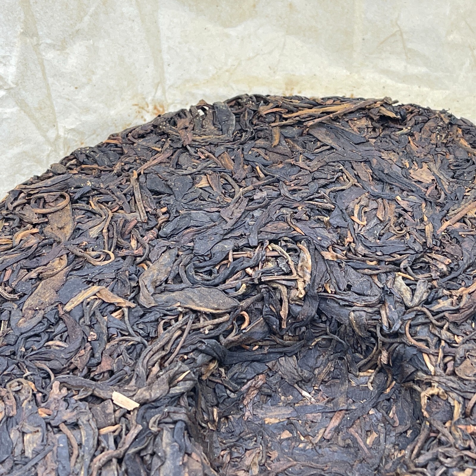 Pu-erh tea,2007,訂製茶Custom Tea,大樹圓茶big tree round tea,357g,Raw
