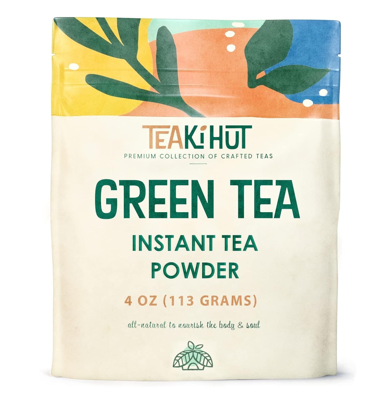 Instant Green Tea Powder 4 Ounce (200 Servings) 100 Percent Pure No…