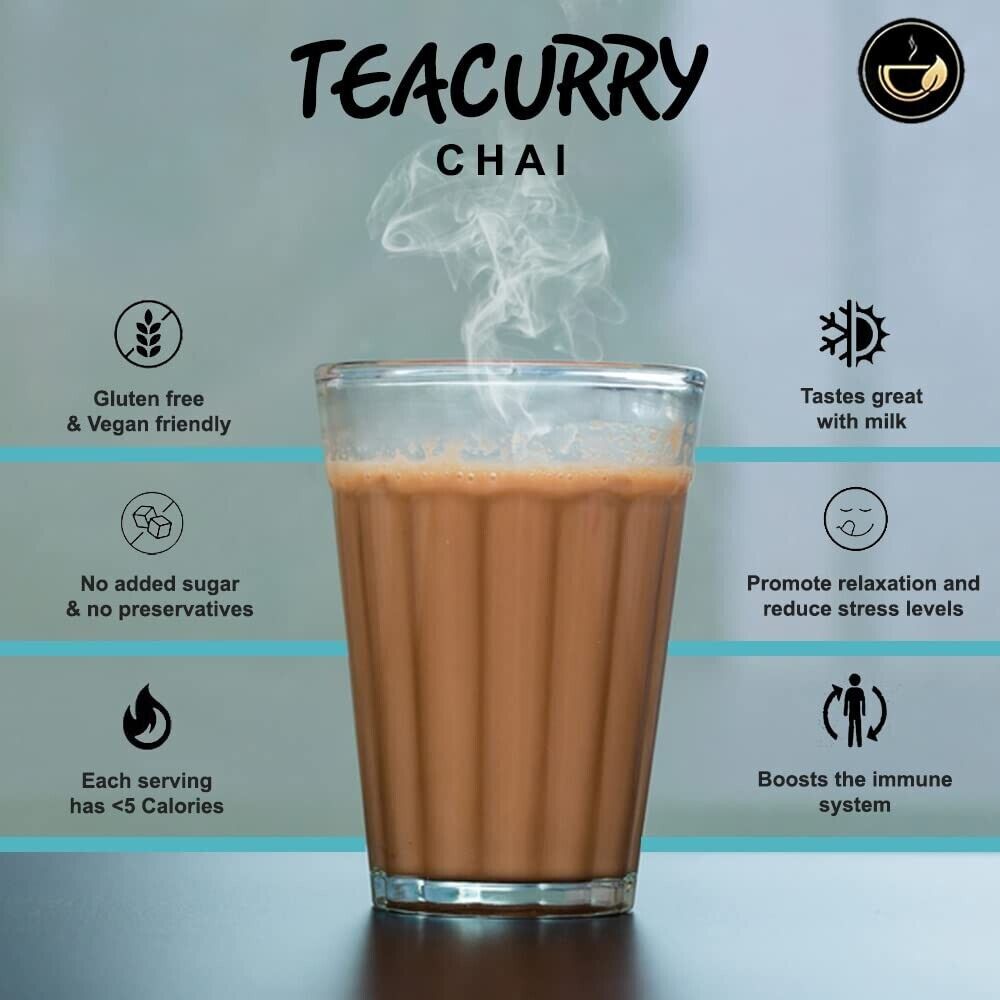 TEACURRY Adrak Tulsi Tea (100 Grams, 50 Cups) – Helps with Morning Sickness
