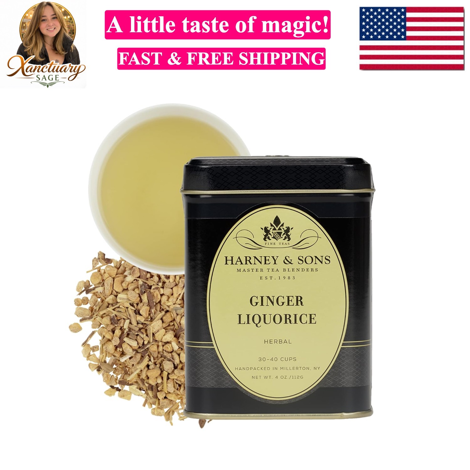 Loose Leaf Tea – Ginger Liquorice 4oz.