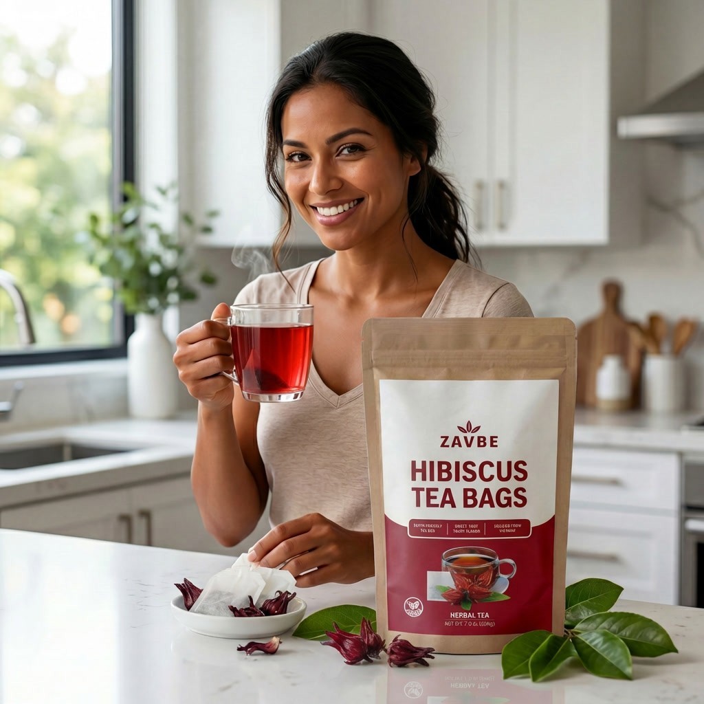 Zavbe Hibiscus Tea Bags 100 Count