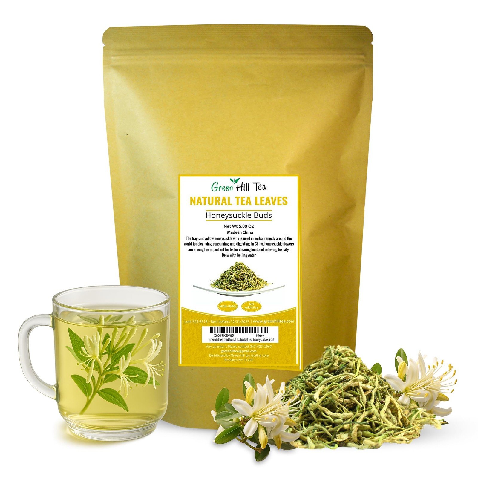 Greenhilltea traditional health herbs, Premium 5 Ounce (Pack of 1)