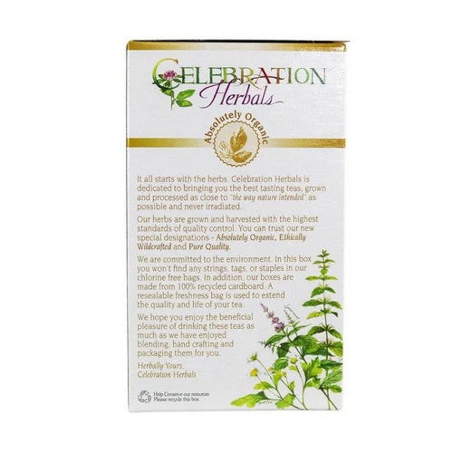 Organic Astragalus Root Tea 24 Bags By Celebration Herbals