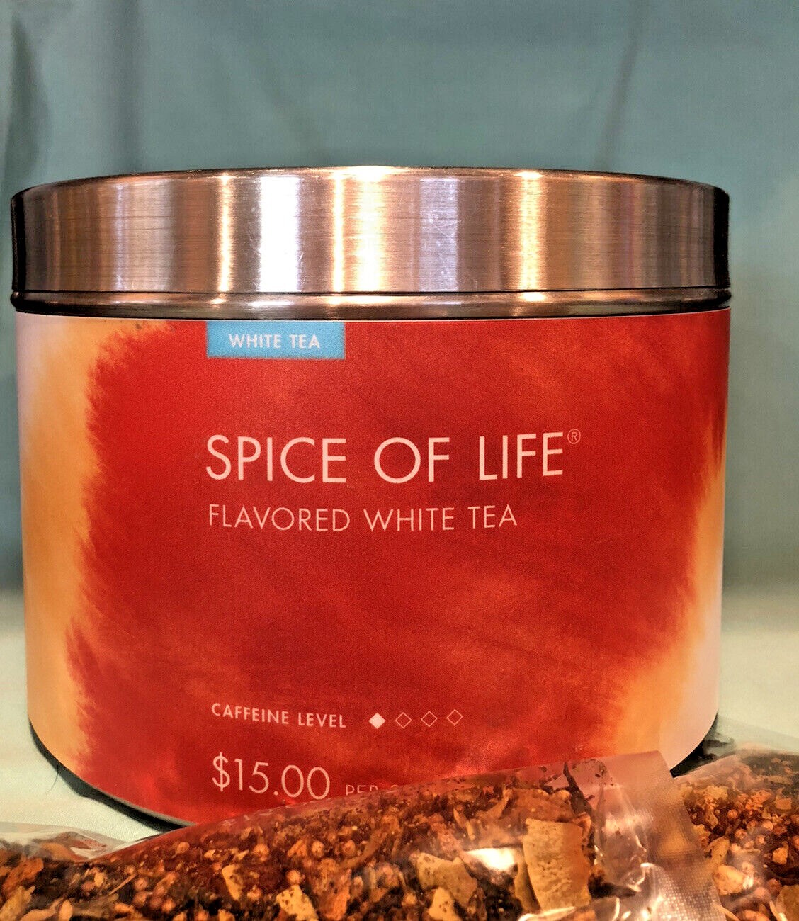TEAVANA ** SPICE OF LIFE ** Loose Leaf Tea Fresh Sealed Packs Limited Stock