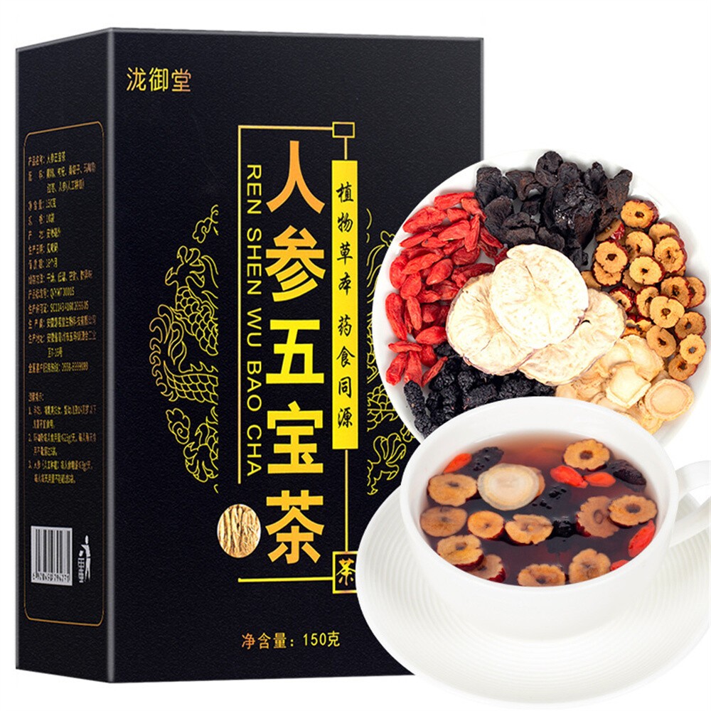 Kidney Tea Formula Ginseng Six Treasure Tea, Kidney Tea Chinese Herbal Tea 2025