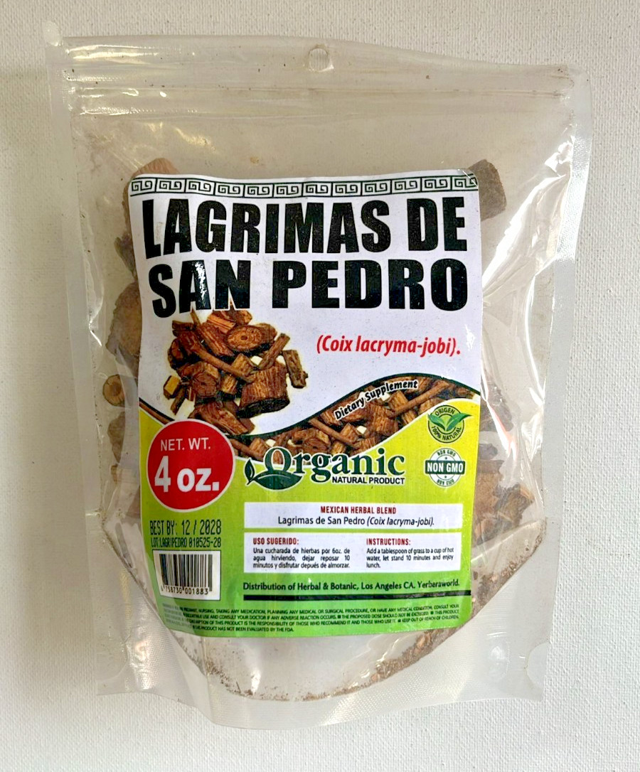 Lágrimas de San Pedro 4oz – Organic Mexican Herbal Tea/ Té Natural de Hierbas