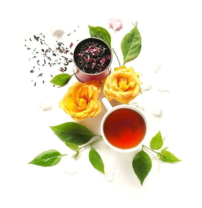 OH CHA Rose Tea with Mint 35gms Herbal Tea for Weight Loss.