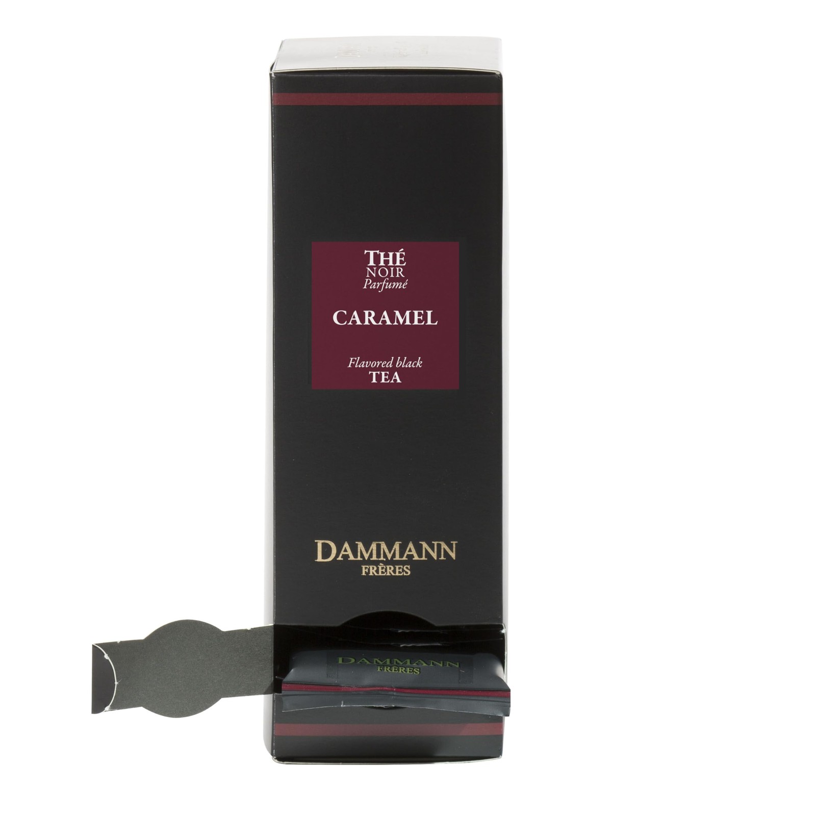 Dammann Freres Sachets, Caramel Toffee Flavored Tea Bags, Premium Gourmet Fre…