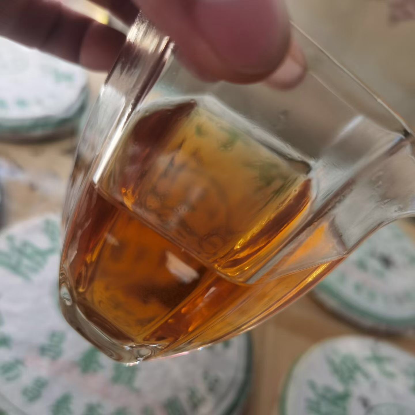 2005 Changtai Green Water Ghost 7542 Raw Pu-erh Tea Cake 380g