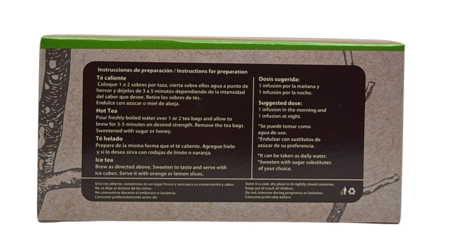 Moronel Herbal Tea Naturally Caffeine Free Sustainably Grown Authentic Flavor