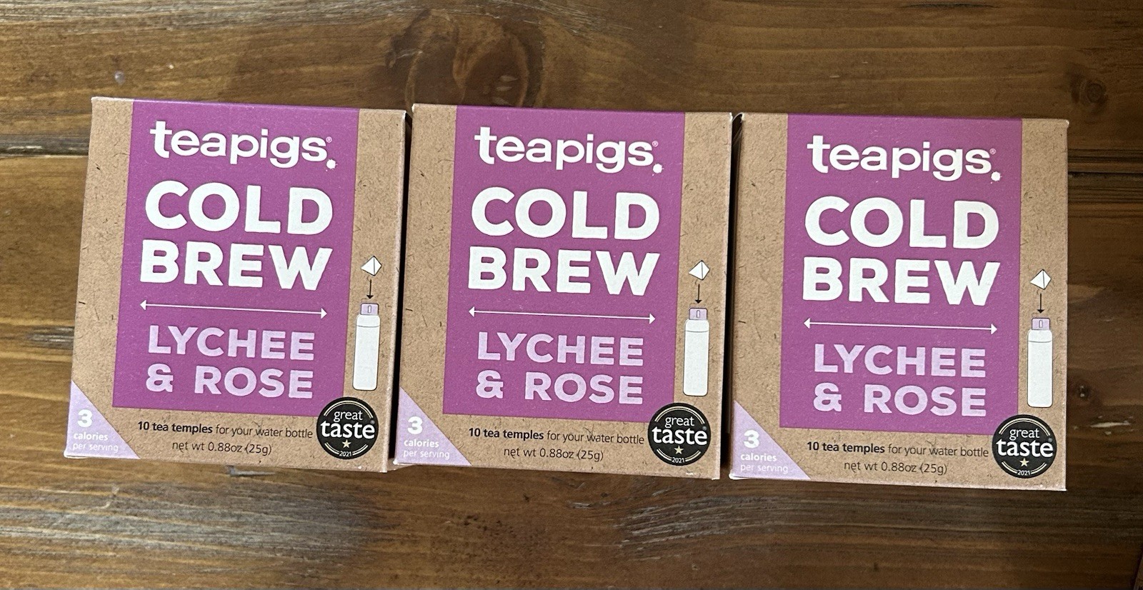 Teapigs Lychee & Rose Cold Brew Tea 3 Boxes 30 Total