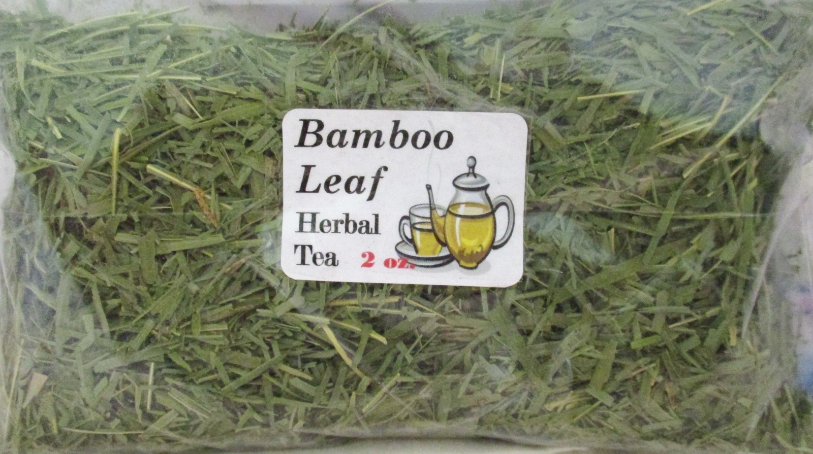 Bamboo Leaf Loose Herbal Tea, Grown in the U.S.A., a Full 2 oz. Bag!
